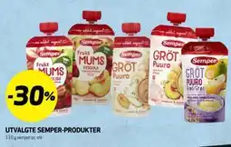 Bunnpris UTVALGTE SEMPER-PRODUKTER tilbud
