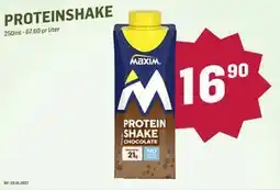 Holdbart PROTEINSHAKE tilbud