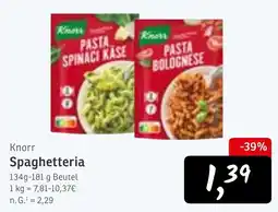 MaxiMat Svinesund Knorr Spaghetteria tilbud