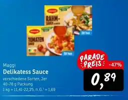 MaxiMat Svinesund Maggi Delikatess Sauce tilbud