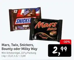 MaxiMat Svinesund Mars, Twix, Snickers, Bounty oder Milky Way tilbud