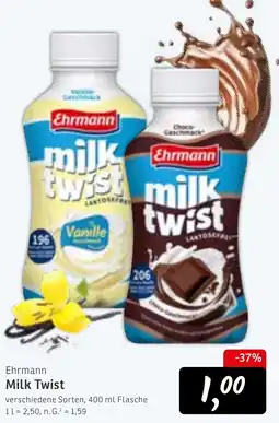MaxiMat Svinesund Ehrmann Milk Twist tilbud