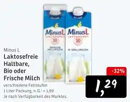 MaxiMat Svinesund Minus L Laktosefreie Haltbare, Bio oder Frische Milch tilbud