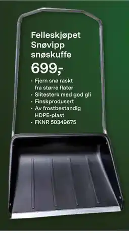 Felleskjøpet Felleskjøpet Snøvipp snøskuffe tilbud