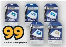 Megaflis Starfilter støvsugerposer tilbud