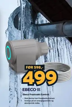 Megaflis Ebeco Frostvakt Control tilbud