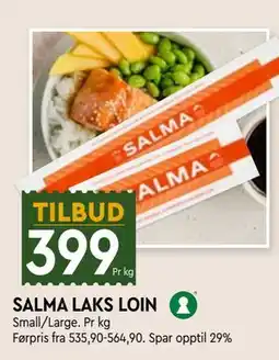 Coop Mega SALMA LAKS LOIN tilbud