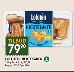 Coop Mega LOFOTEN HJERTEKAKER tilbud