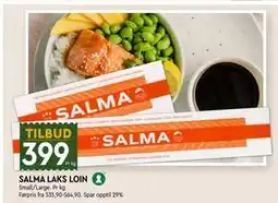 Coop Mega SALMA LAKS LOIN tilbud