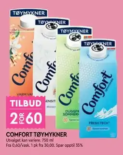 Coop Mega COMFORT TØYMYKNER tilbud