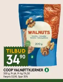 Coop Mega COOP VALNØTTKJERNER tilbud