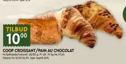 Coop Mega COOP CROISSANT/PAIN AU CHOCOLAT tilbud