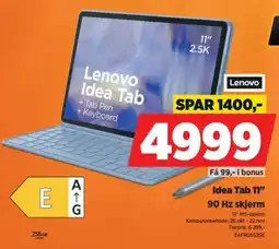 POWER Lenovo Idea Tab 11" 2.5K tilbud