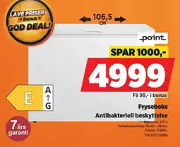 POWER Point fryseboks tilbud