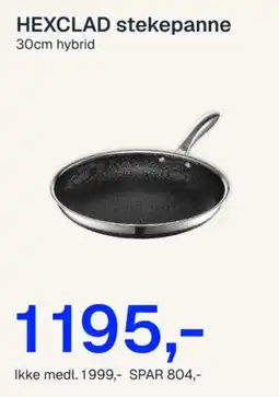 Jernia Hexclad stekepanne tilbud