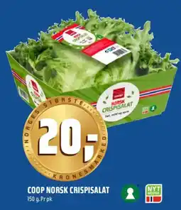 Coop Obs Coop Crispisalat tilbud