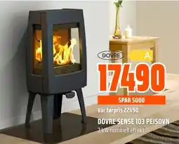 Coop Obs Dovre Sense 103 peisovn tilbud