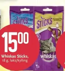 CC Mat Whiskas Sticks tilbud