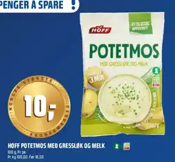 Coop Obs Hoff potetmos med gressløk og melk tilbud