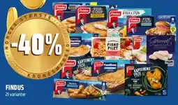 Coop Obs Findus 21 varianter tilbud