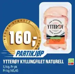 Coop Obs Ytterøy Kyllingfilet Naturell tilbud