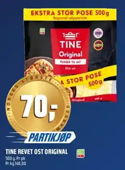 Coop Obs Tine revet ost original tilbud