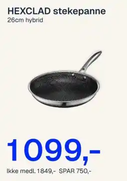 Jernia Hexclad stekepanne tilbud