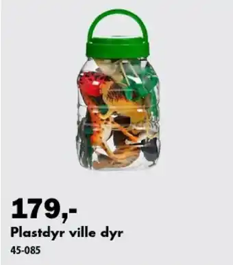 Plastdyr ville dyr
