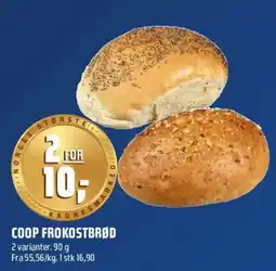 Coop Obs Coop frokostbrød tilbud