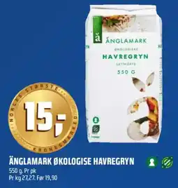 Coop Obs Änglamark økologise havregryn tilbud
