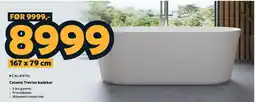 Megaflis Celeste Treviso badekar tilbud