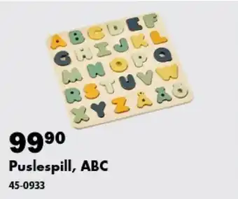 Puslespill, ABC