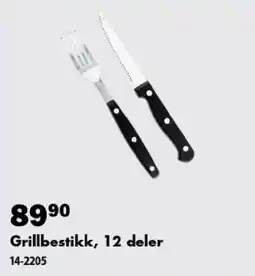 Biltema Grillbestikk, 12 deler tilbud