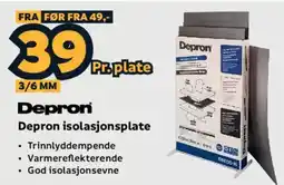 Megaflis Depron Depron isolasjonsplate tilbud