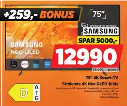 POWER Samsung 75" 4K Smart-TV tilbud