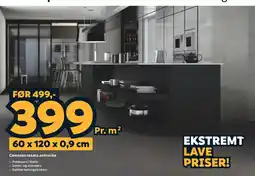 Megaflis Cemento rasato antracite tilbud