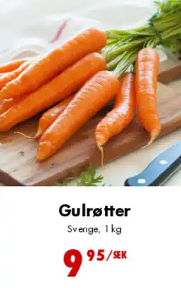 Nordby Supermarket Gulrøtter tilbud