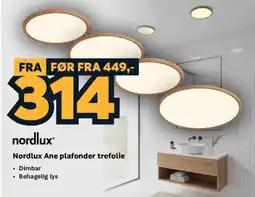 Megaflis Nordlux Nordlux Ane plafonder trefolie tilbud