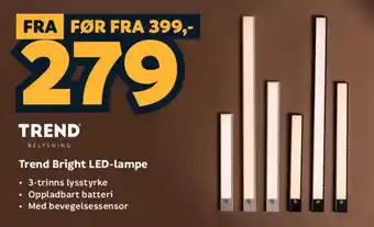 Trend Bright LED-lampe