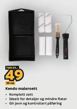 Megaflis Kendo malersett tilbud