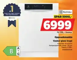 POWER Electrolux Oppvaskmaskin tilbud