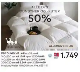 Skeidar D70 Dundyne tilbud