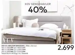 Skeidar Xov sengegavler tilbud