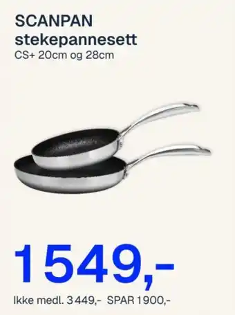 Scanpan stekepannesett