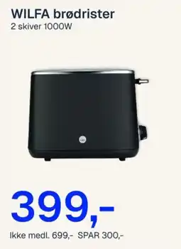 Jernia Wilfa brødrister tilbud
