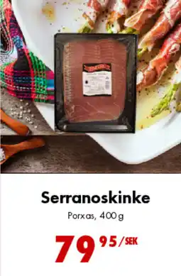 Nordby Supermarket Serranoskinke tilbud