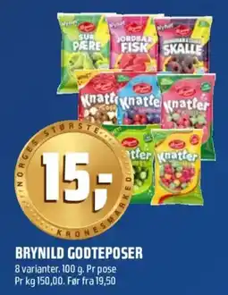 Coop Obs Brynild godteposer tilbud