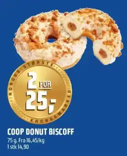 Coop Obs Coop Donut Biscoff tilbud