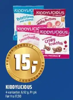 Coop Obs Kiddylicious tilbud