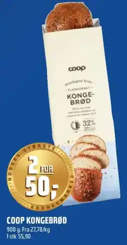 Coop Obs Coop Kongebrød tilbud
